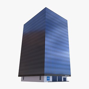 3D 211 Main Street Building San Francisco model