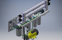 RO water purifier 3d model