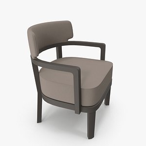 zoe small armchair 3D