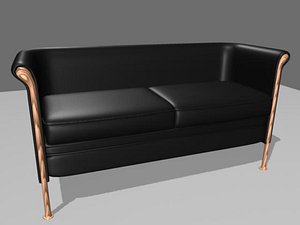 3d model moroso club couch
