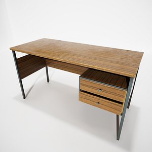table low-poly vr ar model