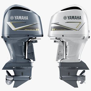 3D model yamaha 5 3l v8