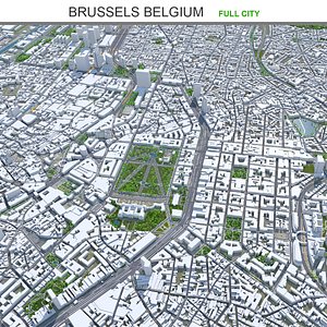 city area building 3D model