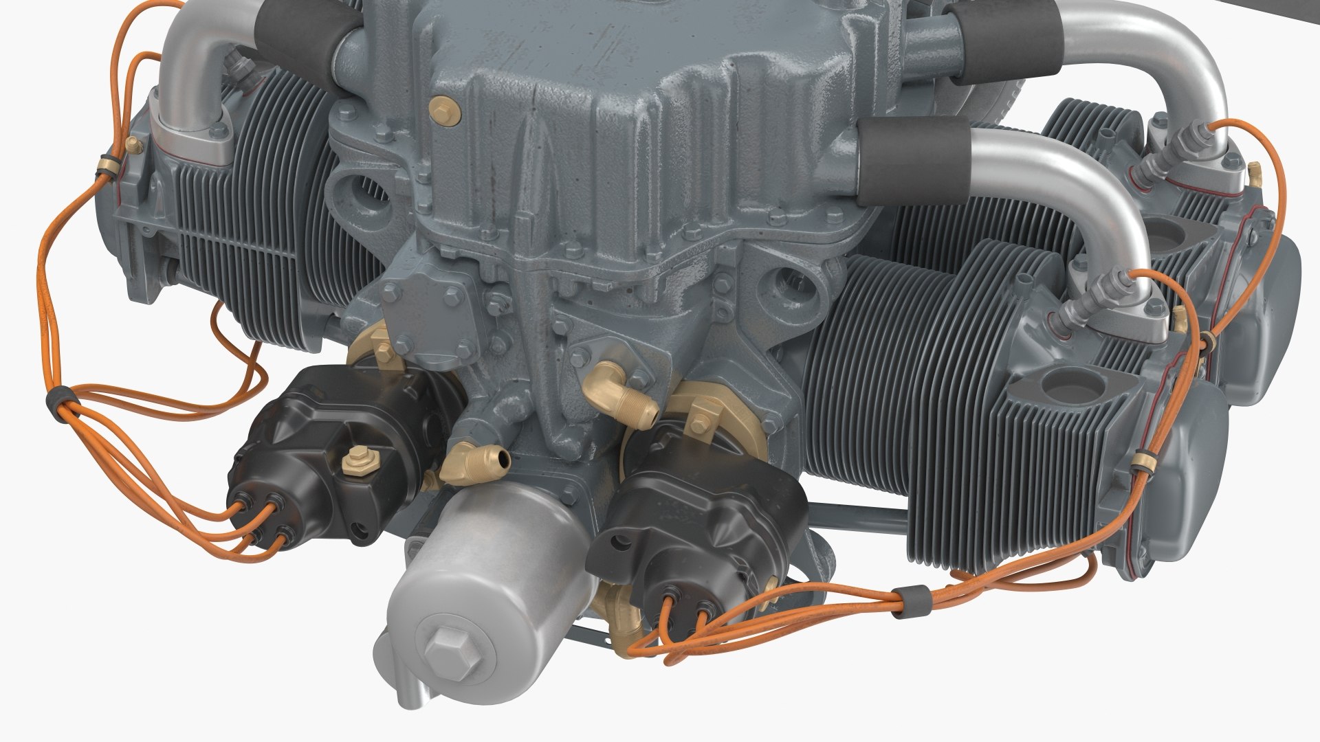 3D Piston Aero Engine model - TurboSquid 1987007