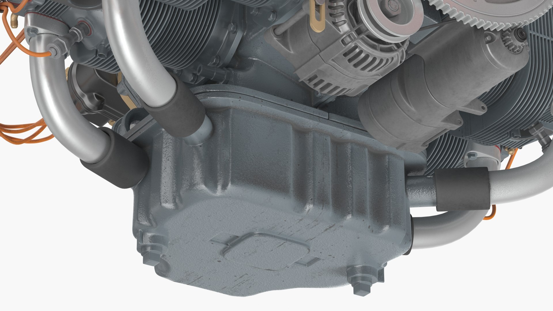 3D Piston Aero Engine model - TurboSquid 1987007