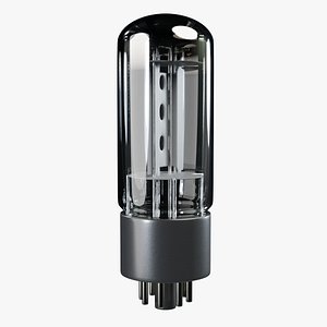 3D vacuum tube octal rca model