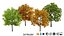 3D 120 Tree Type Collection