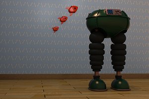 wrong trousers 3d model
