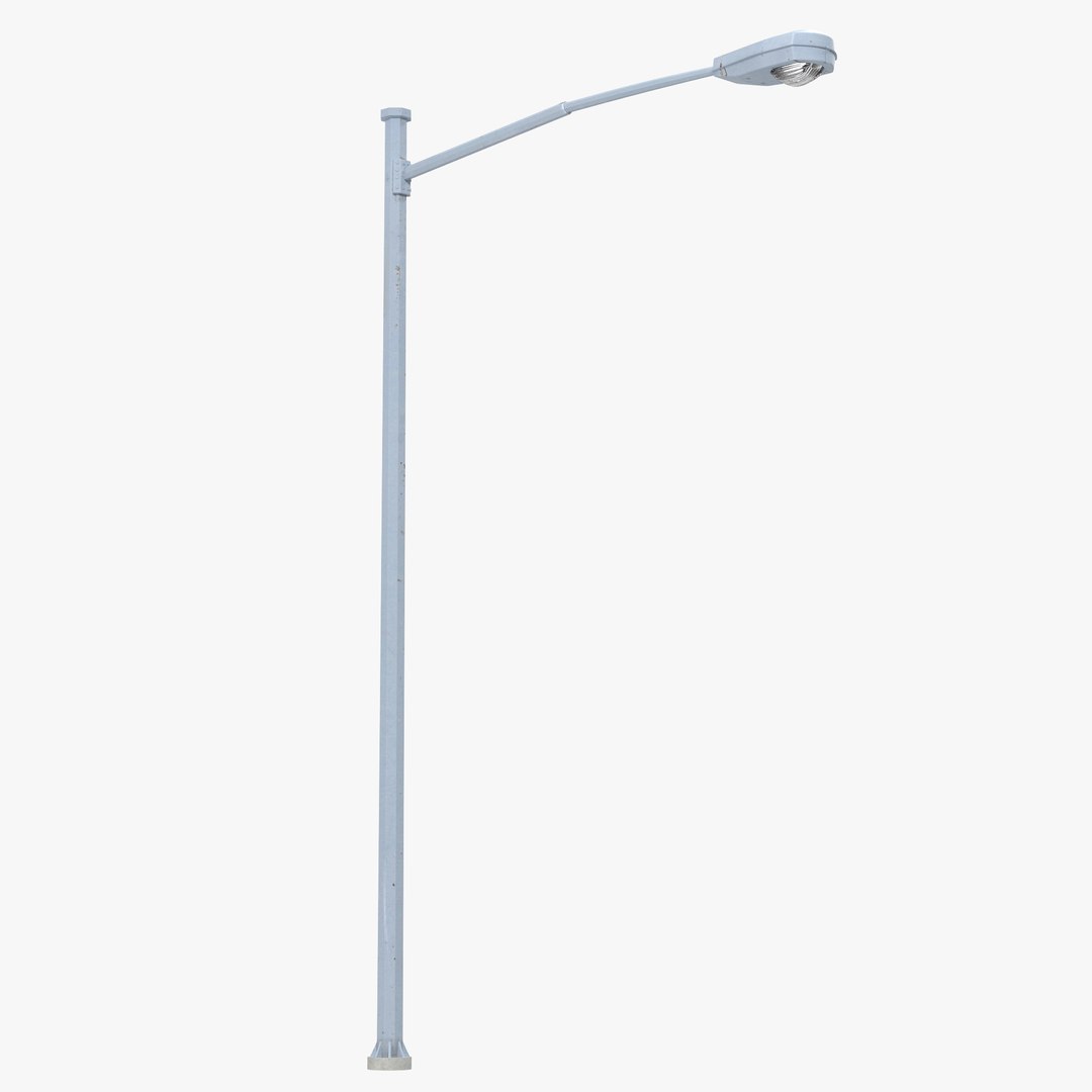 Street Lamp 3D Model 3D model preview