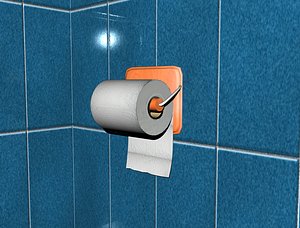 toilet paper roll 3ds