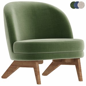 armchair 117 3D model