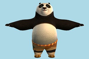 3D Panda model