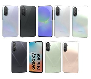 3D Samsung Galaxy A36 And M16