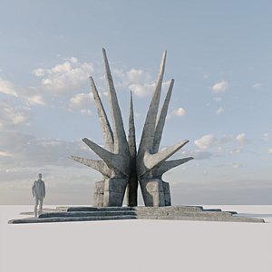 Brutalist Monument