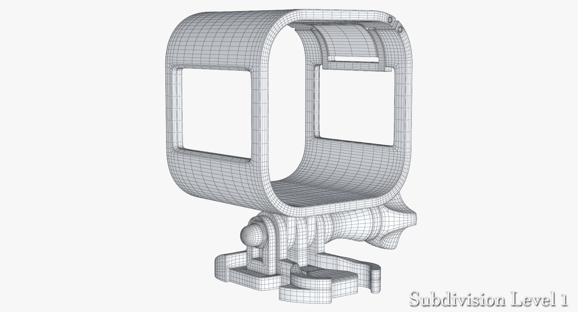 gopro session frame 3d model