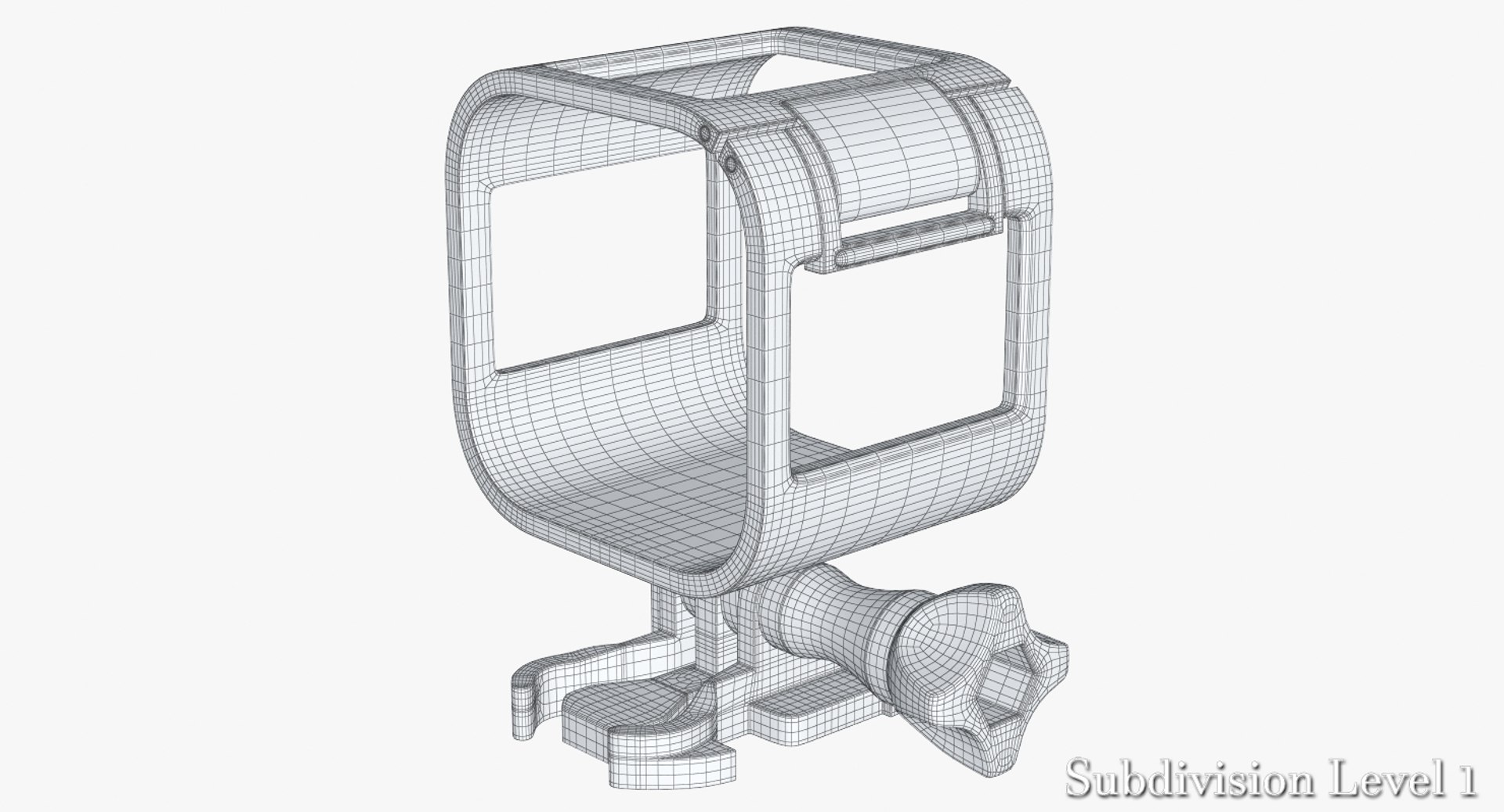 gopro session frame 3d model