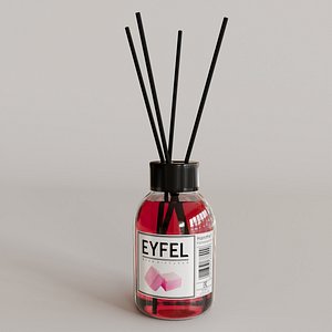 Eyfel Perfume Reed Diffuser Gum 3D model