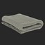 Toalla Marron Con Piel Modelo 3D