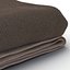 Toalla Marron Con Piel Modelo 3D