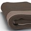 Toalla Marron Con Piel Modelo 3D