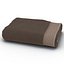 Toalla Marron Con Piel Modelo 3D