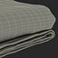 Toalla Marron Con Piel Modelo 3D
