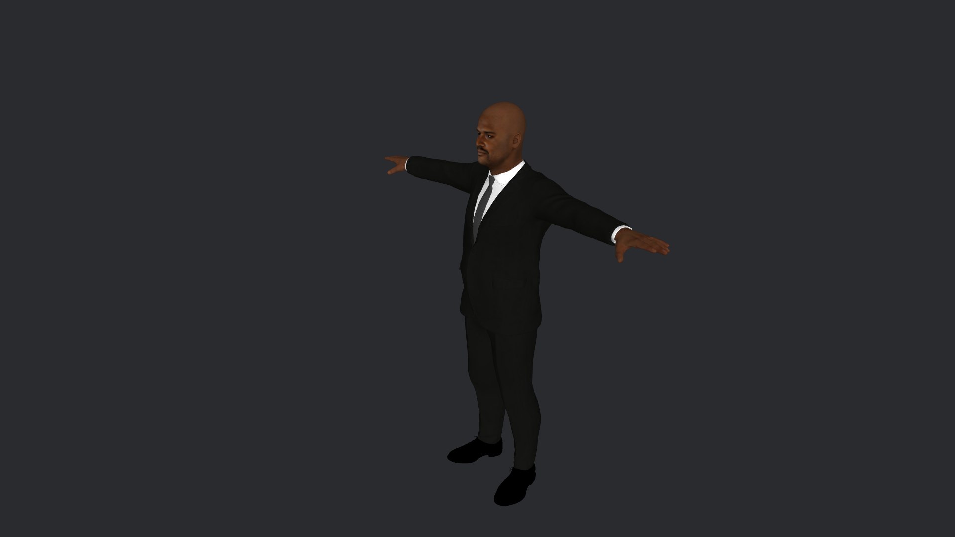 Shaq Oneal Hyper Realistic Full Body Fully Rigged 3d Character Model 