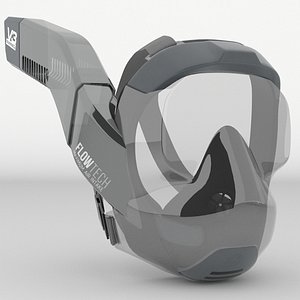 V3 Face Snorkel Mask Stealth 3D model