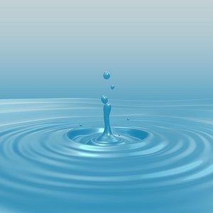 Crown Splash 3D model