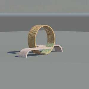 design outdoor seating 3D model