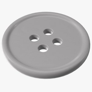Button Grey 3D model