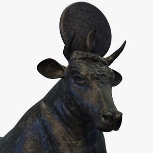 3D Apis Egyptian bull god model