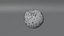 Realistisches Apple Low Poly 3D-Modell