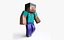 Steve Minecraft - Mixamo Animatable - Vray-Arnold 3D model