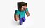 Steve Minecraft - Mixamo Animatable - Vray-Arnold 3D model