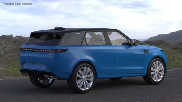 modelo 3d Land Rover Range Rover Sport 2023 Azul Aparejado - TurboSquid ...