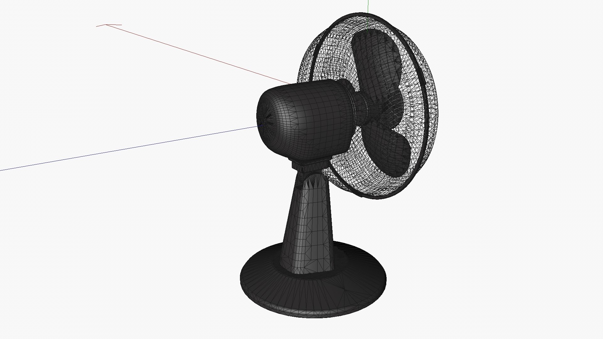 3D DESKTOP FAN ANIMATED - TurboSquid 1971796
