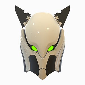 robot head exo b 3D model