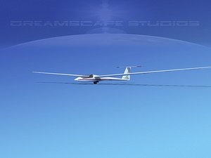 Schleicher ASW 22 Sailplane V04