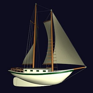 sloop 3d 3ds