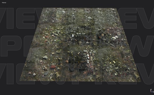 modelo 3d Abandonado Groundplane PBR Tiled - TurboSquid 1205042