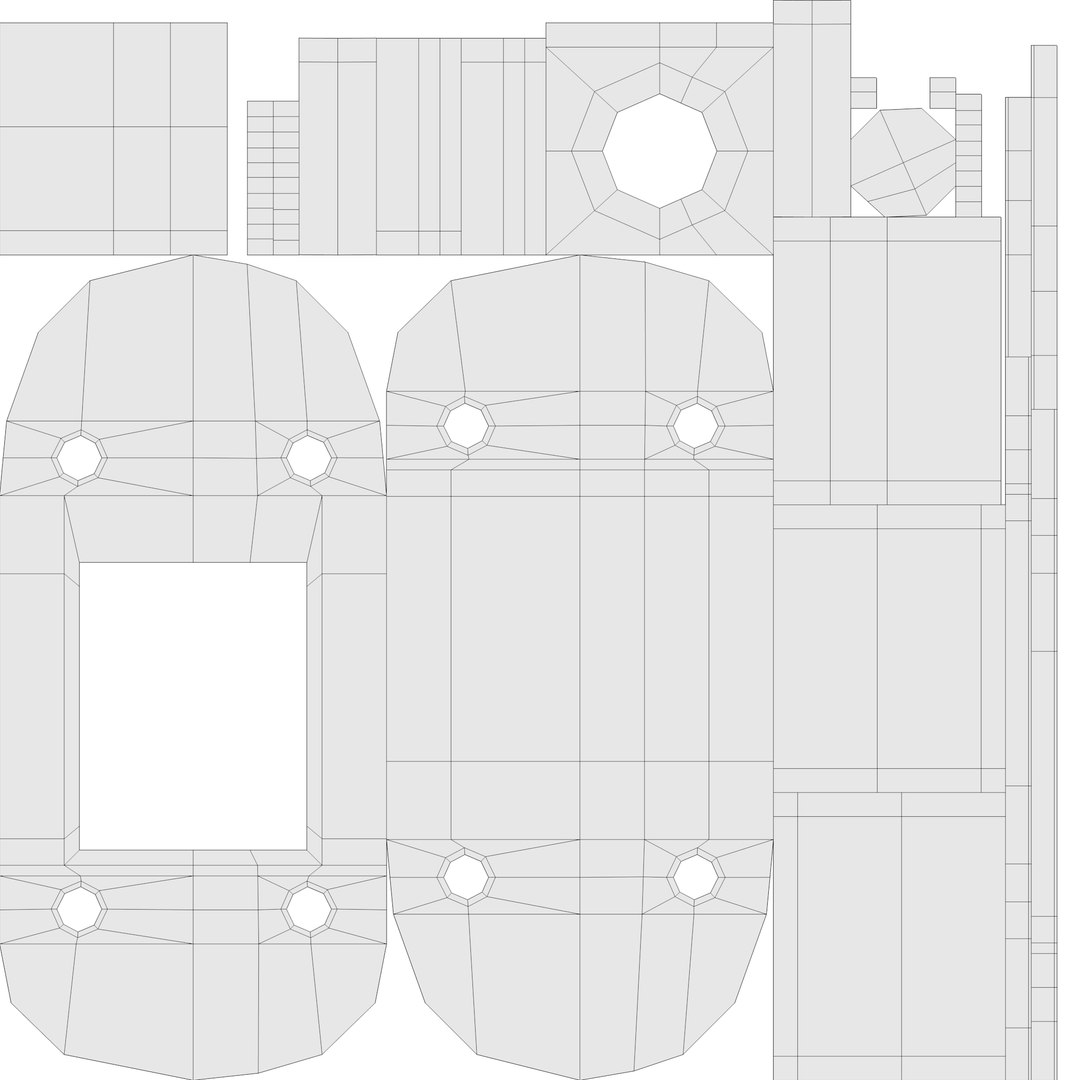 Wall mount arm ik 3D model - TurboSquid 1327049