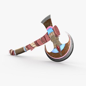 ancient mistry axe 3D
