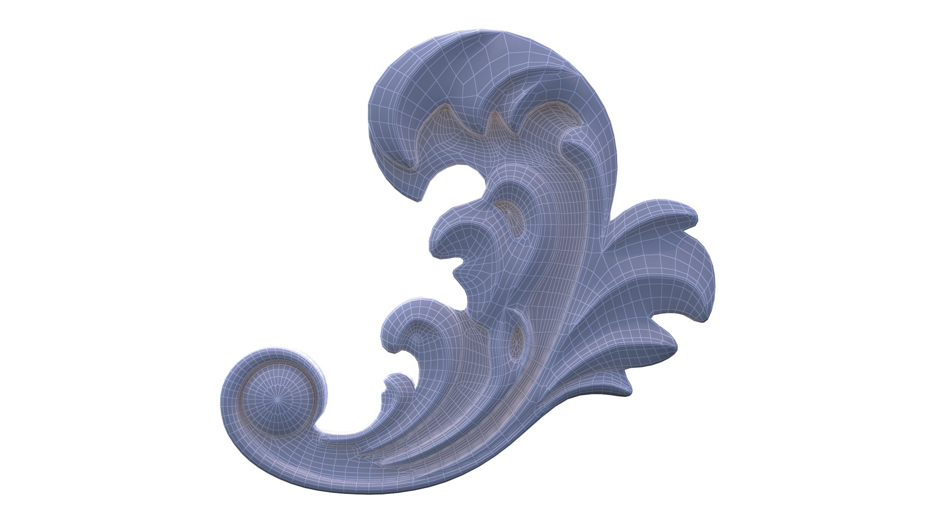 3D Model Carving Decor 01 - TurboSquid 1528539