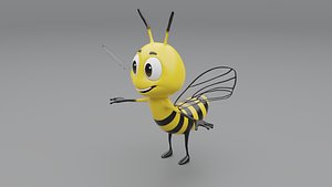 3D Bee Cartoon