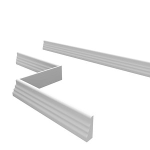 Baseboard 3D model