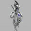 Cyber Mewtwo na cápsula da câmara de nascimento