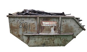 Container Garbage 3D