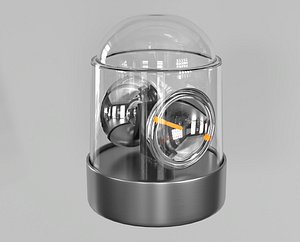 Warning Light PBR 2 3D model
