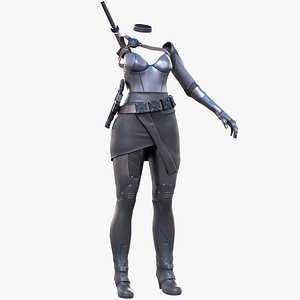 Womens Futuristic Outfit
